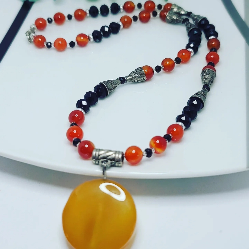 Carnelian necklace